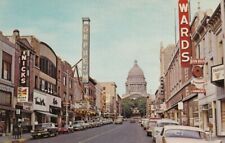 MADISON Wisconsin 1950-1960s State Street Han-Maid Sandwiches OLD PHOTO picture