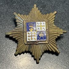 WW II 13th Kensington Battalion London Regiment Cap Badge Vintage A3 picture