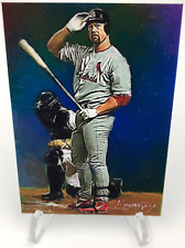 MARK MCGWIRE #17 Limited Sketch SP/50 Artist Signed Giclee Card STL CARDINALS picture