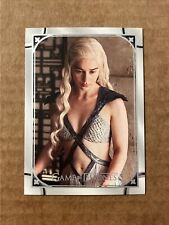 Daenerys Targaryen 2021 Iron Anniversary Game Of Thrones Card #9 Emilia Clarke picture