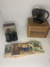 Vintage Sawyer's View-Master Projector, Stereoscope & 30 Reels Bundle picture