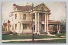 Residence Of Rodta Wagner Rock Island Illinois c1910 Antique Postcard picture