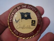 USAF CHALLENGE COIN - DEPUTY DIRECTOR - YOU SAVE WE GIVE BACK - EXCHANGE - SC picture