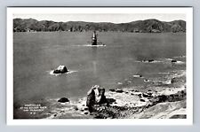 San Francisco CA-California, Lighthouse at Golden Gate, Antique Vintage Postcard picture