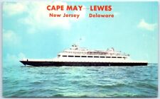 Postcard - Cape May, New Jersey-Lewes, Delaware Ferry picture