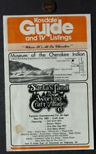 1981 Gatlinburg Tennessee Kosdale TV Guide with Santa's Land ads & MUCH more---- picture