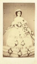 CDV A. BERNOUD Ca 1860 Marie Sophie Queen of Naples and the Two Sicily picture