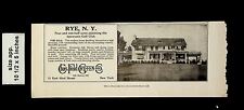 1919 Chas Field Griffen and Co Rye NY Real Estate Vintage Print ad 14492 picture