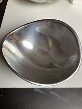 Vintage Nambe 567 Butterfly Bowl Silver Alloy 7