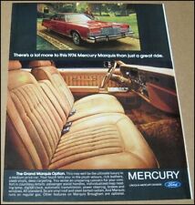 1974 Mercury Marquis Print Ad 1973 Automobile Car Advertisement Vintage 8.25x11 picture