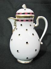 Early 19th Century Vienna Porcelain Coffee Pot with Underglaze Blue Mark; 1805 picture