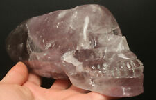 1115g2.45lb Natural Amethyst Quartz Crystal Skull Carving Healing 1 picture