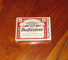 Vintage Budweiser Genuine Label US Playing Card Co very good / Complete picture