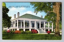 Biloxi MS-Mississippi, Beauvoir Home Of Jefferson Davis, Vintage Postcard picture