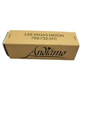 Vintage Las Vegas Hotel Andiano Hilton Matchbox And Matches Made in Japan picture