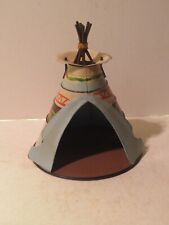 WMG Painted Metal Teepee For Native American Nativity Set picture