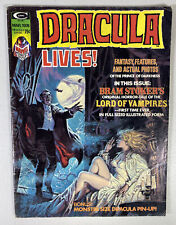 DRACULA LIVES VOL. 2 #1 IN VG- CONDITION Marvel Magazine Curtis picture