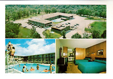 BRANSON INN, U.S. HWY. 65 NORTH, BRANSON, MISSOURI - 1960s Multiview Postcard picture
