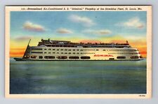 St Louis MO- Missouri, SS Admiral, Ship, Transportation, Vintage Postcard picture