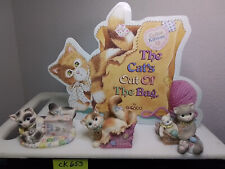 SALE Calico Kittens 1996 The Cat's Out of the Bag Set of 3 plus sign (CAK037) picture