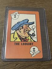 1941 WHITMAN DICK TRACY 🎥 PLAYING CARD GAME THE LOOKOUT PLAYING CARD RARE picture