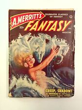 A. Merritt's Fantasy Magazine Pulp Dec 1949 Vol. 1 #1 VG picture