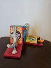 Warner Bros Looney Tunes DAFFY & BUGS Bookends Cartoon Classics Collectible RARE picture