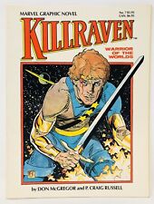 KILLRAVEN - WARRIORS OF THE WORLDS Marvel Graphic Novel No. 7 By DON McGREGOR picture