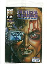 Universal Soldier #1 NM- 9.2 Now Comics 1992 Sealed in Polybag picture