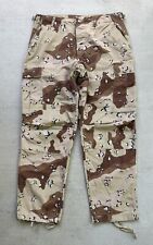 Military Pants Large Regular Chocolate Chip Desert Camouflage Combat Trousers picture