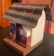 Handmade Tin Country Store Replica.  Old fashioned small country store.   picture