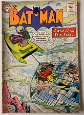 Batman #132 DC (3.5 VG-) cover loose but not detached (1960) picture
