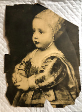 Antique Victorian Diecut Girl  Child Picture 9