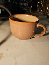 Sango Nova Brown Stoneware Oversized Coffee Tea Soup Mug  3.5x4.75 picture