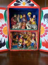 Handcrafted Peruvian Nativity scene picture