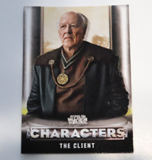 2020 Star Wars The Mandalorian Season 1 Characters Card #C-7 The Client picture