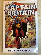 Captain Britain Siege of Camelot Volume 2 - Marvel Hardcover OOP NEW picture