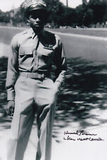 Lt. Col Harold Brown Signed Autographed 4x6 Photo Tuskegee Airman 332nd Fighter picture