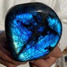 800g Natural Gorgeous Labradorite Quartz Crystal Stone Specimen Healing picture