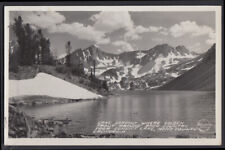 Lake Dorothy from Convict Lake Mono County CA RPPC postcard 1952 picture