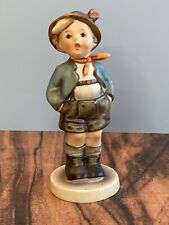1972-1979 Goebel Hummel SIGNED Figurine BOY BROTHER WHISTLER West Germany  picture