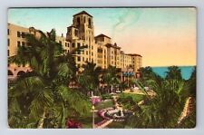 Hollywood by the Sea FL-Florida, Hollywood Beach Hotel, Vintage Postcard picture