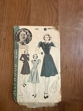 Vintage Hollywood Patterns 1929 Sewing pattern bust 32 size 14 Hip 35 picture