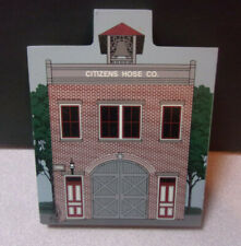Vtg Shelf Sitter CITIZENS HOSE CO. Fire House New Cumberland Pa. 1997 Hometowne picture
