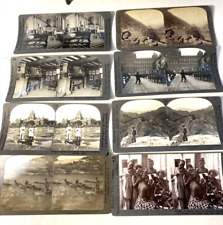 Lot 18 Keystone Stereo Views Foreign Moscow Kremlin, Italy, China, Jerusalem picture