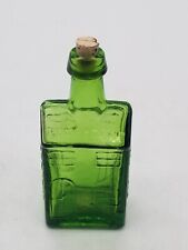 VTG 1970's Wheaton Green Miniature Root Bitters Bottle 3