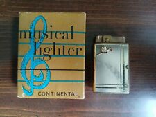 Vintage Continental Musical Lighter - Top Hat & Cane Design / Untested picture