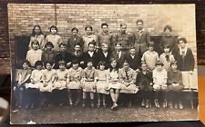 RPPC PHOTO McKINLEY SCHOOL Children by Raymond Cook c1928-30 PORTSMOUTH, OH OLD picture