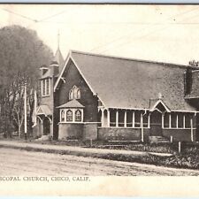 c1910s Chico, Cali. St. John's Episcopal Church Building Collotype Photo PC A153 picture