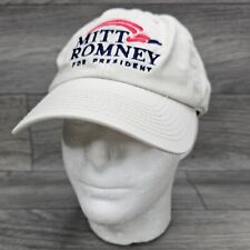Mitt Romney For President Hat Baseball Cap - Made In USA - Light Khaki picture